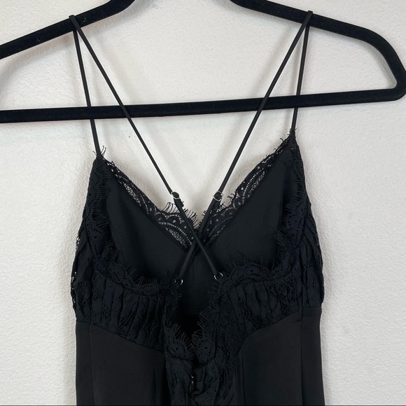 Majorelle Nadia Gown Lace Bodice Slit Dress Sz XXS - Picture 8 of 15